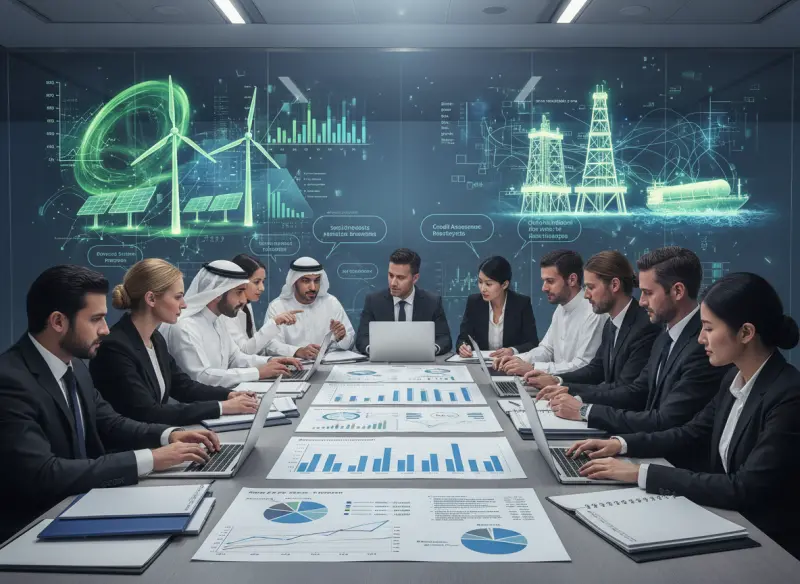 تحليل الائتمان والنمذجة المالية لمحترفي النفط والغاز والوقود