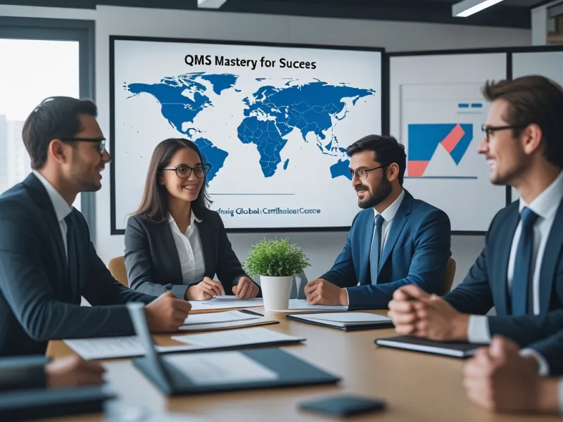 أساسيات ISO 9001: شهادة نظام إدارة الجودة QMS