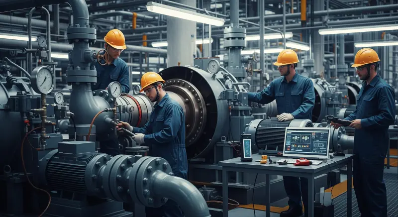 تقنيات الضواغط والمضخات المتقدمة في صناعة النفط والغاز