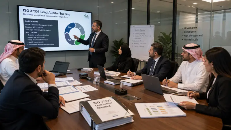 كبير المدققين ISO 37301 لإدارة الامتثال